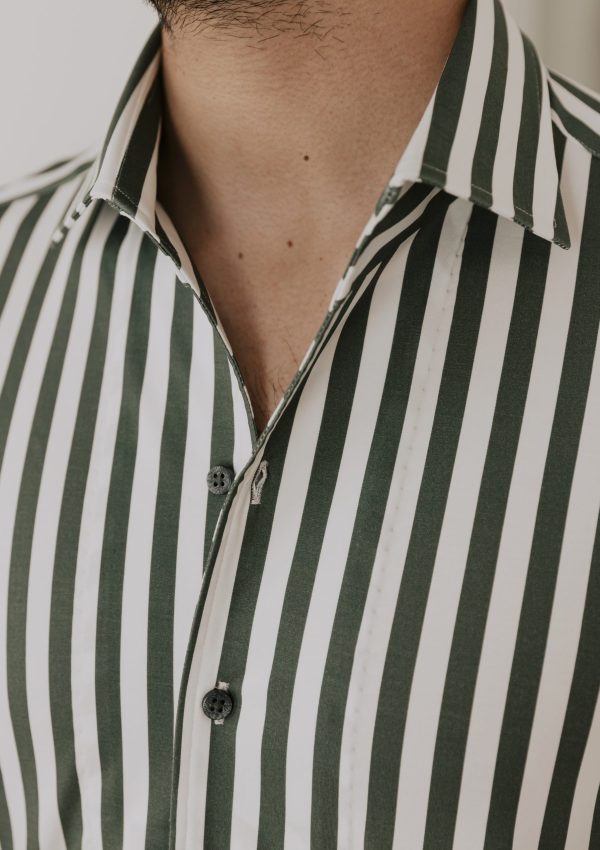 CASUAL_Camisa_Elástica_Rayas_Verde_22