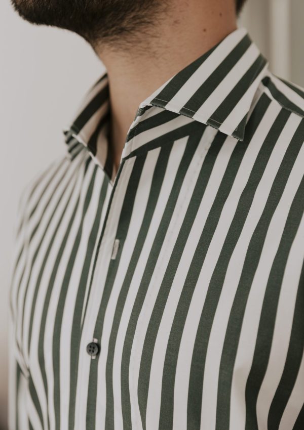 CASUAL_Camisa_Elástica_Rayas_Verde_25