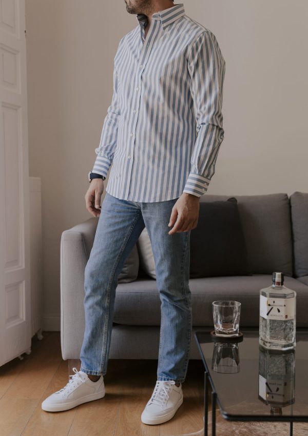 Casual_Camisa_Cuello_Botón_06