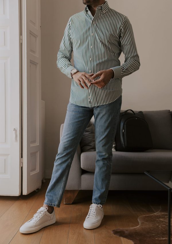 Casual_Camisa_Oxford_Verde_05